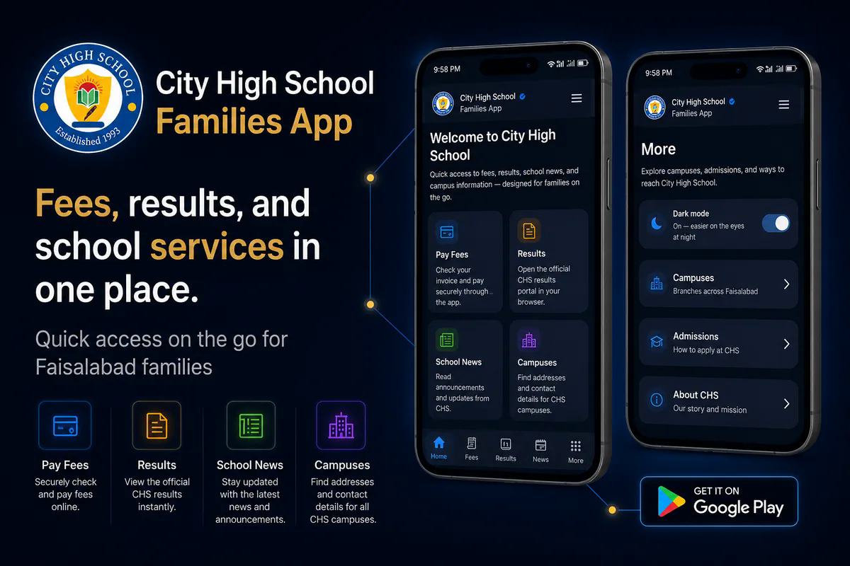 City High School Android app