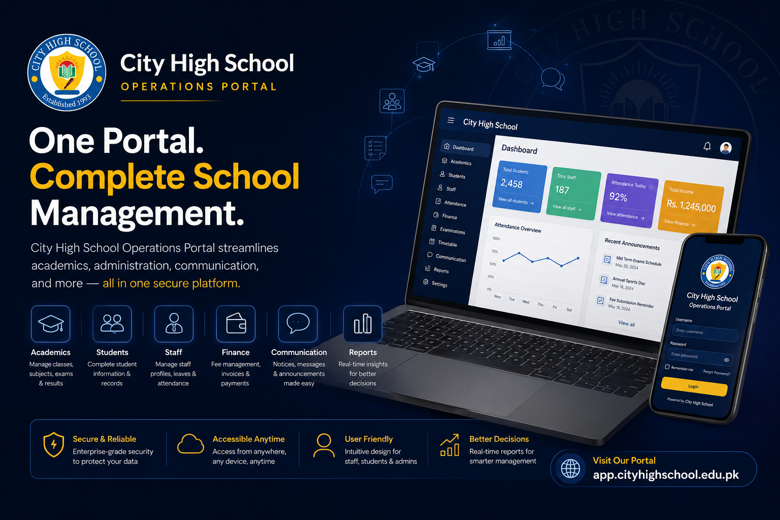 City High School Android app